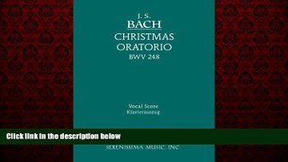 EBOOK ONLINE  Christmas Oratorio, BWV 248: Vocal score (German Edition) READ ONLINE