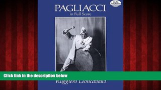 FREE PDF  Pagliacci in Full Score (Dover Music Scores)  DOWNLOAD ONLINE