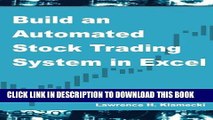 [Free Read] Build an Automated Stock Trading System in Excel Full Download