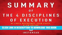 Best Seller Summary of The 4 Disciplines of Execution by Chris McChesney, Sean Covey, and Jim