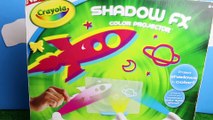 Crayola COLOR CHANGE LIGHT UP Shadow Art Maker Coloring Set ~ Crayola Kids Craft Video