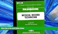 read here  Medical Record Technician(Passbooks) (Passbook for Career Opportunities)