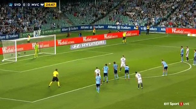 Besart Berisha Penalty Missed Sydney FC 0-0 Melbourne Victory 05.11.2016 HD