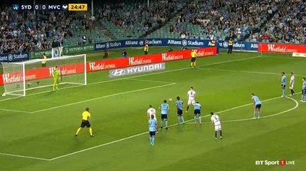 Besart Berisha Penalty Missed Sydney FC 0-0 Melbourne Victory 05.11.2016 HD