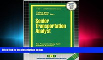 different   Senior Transportation Analyst(Passbooks) (Career Examination Passbooks)