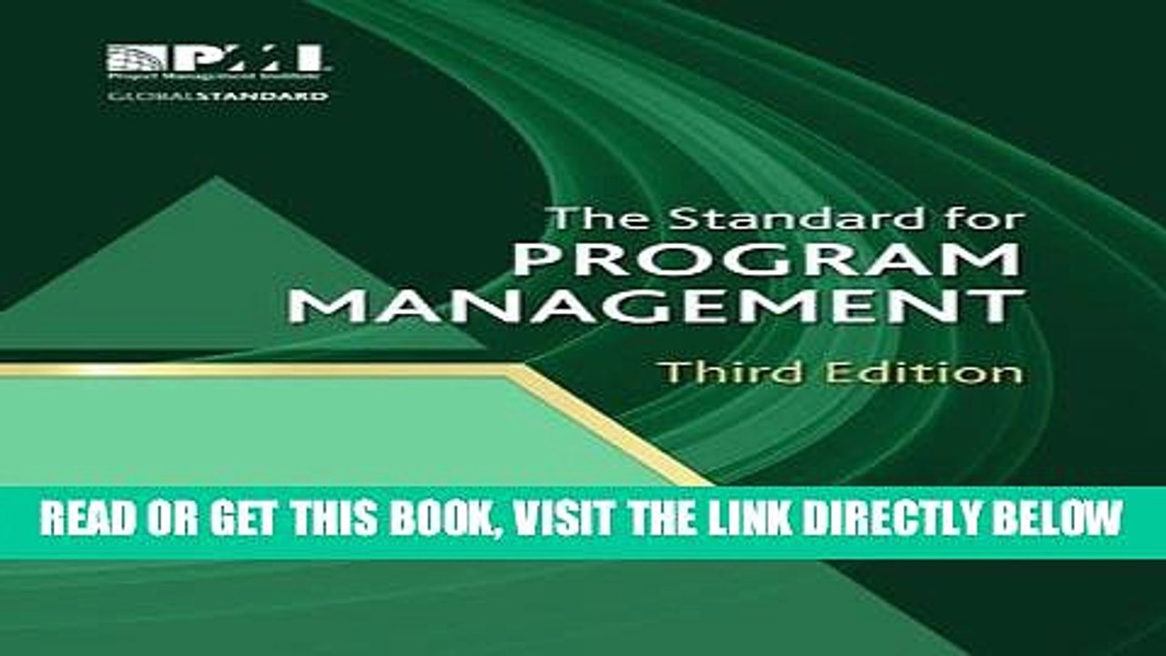 [PDF] The Standard for Program Management Popular Online