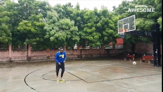 Football vs Soccer Trick Shots & Freestyle Skills PEOPLE ARE AWESOME