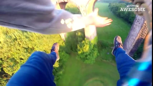 TOP FIVE Extreme Rope Swing, Skimboarding & Flyboard PEOPLE ARE AWESOME 2016