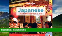 Books to Read  Lonely Planet Japanese Phrasebook and Audio CD (Lonely Planet Phrasebook: Japanese