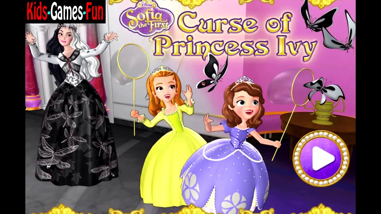 Sofia the First Full Game - Sofia the First Curse of Princess Ivy Full Movie Game