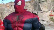 SuperHero Real Life Fight Batman Vs Spiderman And Ironman | Epic Battles Videos For Children