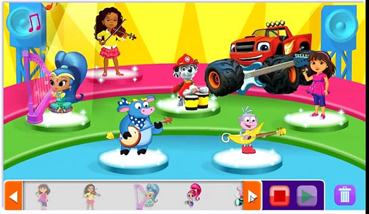 Nick Jr. Music Maker Games - teaching music to children relaxing games for children