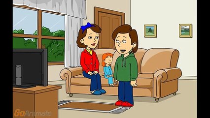 Caillou Steals His Dads Car/Grounded