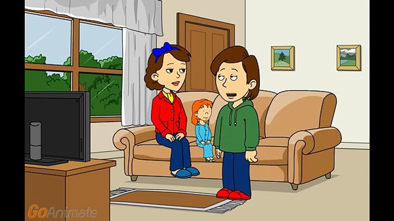 Caillou Steals His Dads Car/Grounded