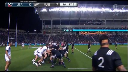 Les Maori All Blacks punissent les USA Eagles 54-7 à Chicago