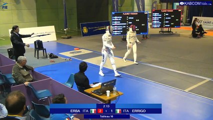 CdM FD St Maur - T16  ERRIGO (ITA) vs ERBA (ITA)