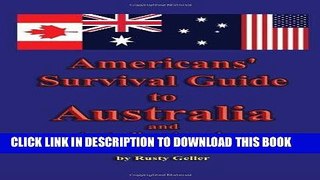 Ebook Americans  Survival Guide to Australia and Australian-American Dictionary (Australian