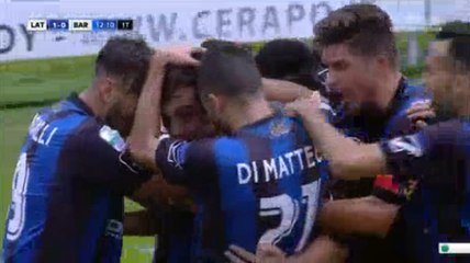 Daniele Corvia penalty Goal - Latina 1-0 Bari - (05/11/2016)