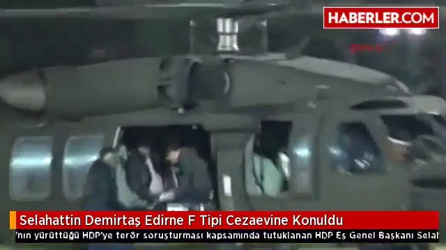 Demirtas Edirne F-Tipi Cezaevine Böyle Götürüldü.İzle izlet !