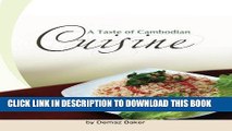 [Free Read] A Taste of Cambodian Cuisine Free Online