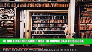 Ebook The House of Twenty Thousand Books Free Read