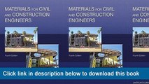~-~-~-oo~~ eBook Materials For Civil And Construction Engineers (4th Edition)
