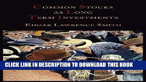 Best Seller Common Stocks as Long Term Investments Free Read