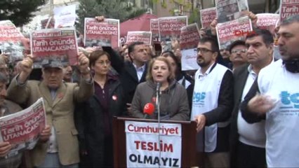 Cumhuriyet Gazetesine Destek Ziyaretleri