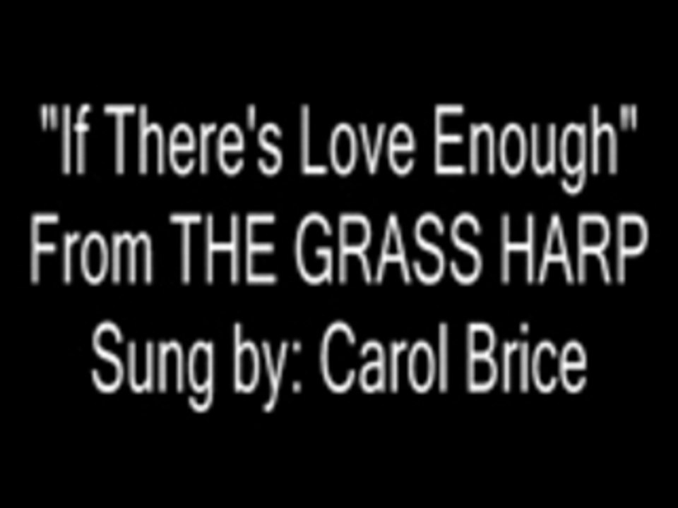 If There's Love Enough (Audio Only)