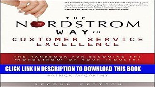 Ebook The Nordstrom Way to Customer Service Excellence: The Handbook For Becoming the 