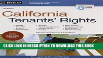 Best Seller California Tenants  Rights Free Download
