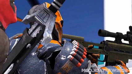 Deadpool vs  Deathstroke FULL FANDUB
