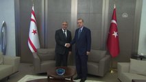 Cumhurbaşkanı Erdoğan, KKTC Cumhurbaşkanı Mustafa Akıncı'yı Kabul Etti