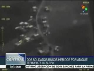 Dos soldados rusos fueron heridos por ataque terrorista en Alepo