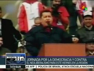 América Latina vive día por la democracia y contra el neoliberalismo