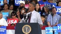 Obama à Charlotte pour soutenir Hillary Clinton