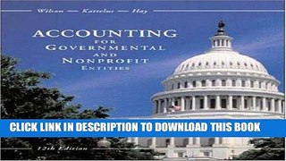 Ebook Accounting for Governmental and Nonprofit Entities with City of Smithville Package Free Read