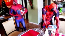 Spiderman vs Deadpool vs STAR WARS Darth Vader in Real Life! Superhero Car Battle!-ohyF9nh3Lxs