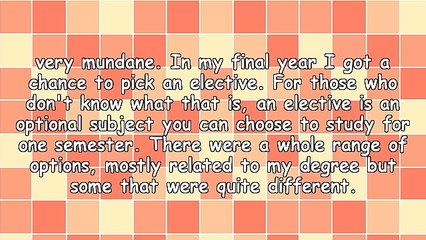 An Obsession With Ideas