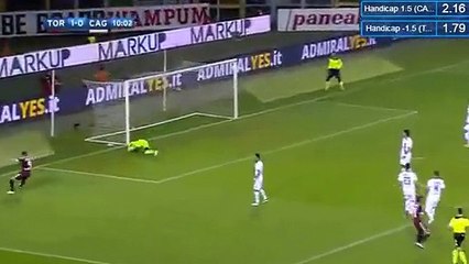 2-0 Adem Ljajić Goal HD - Torino 2-0 Cagliari - 05.11.2016
