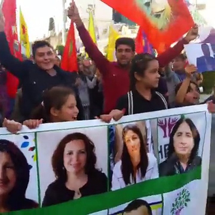 Raniye-South Kurdistan- Protest in solidarity with HDP