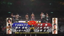 Akira Tozawa, Masato Yoshino & Naruki Doi vs. BxB Hulk & YAMATO & Shingo Takagi─Dragon Gate The Gate Of Destiny 2016