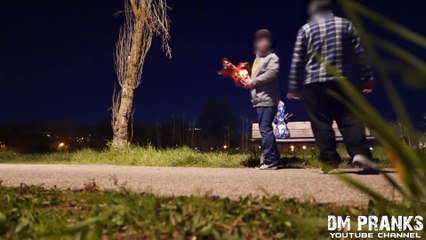 Killer Bunny Scare Prank!