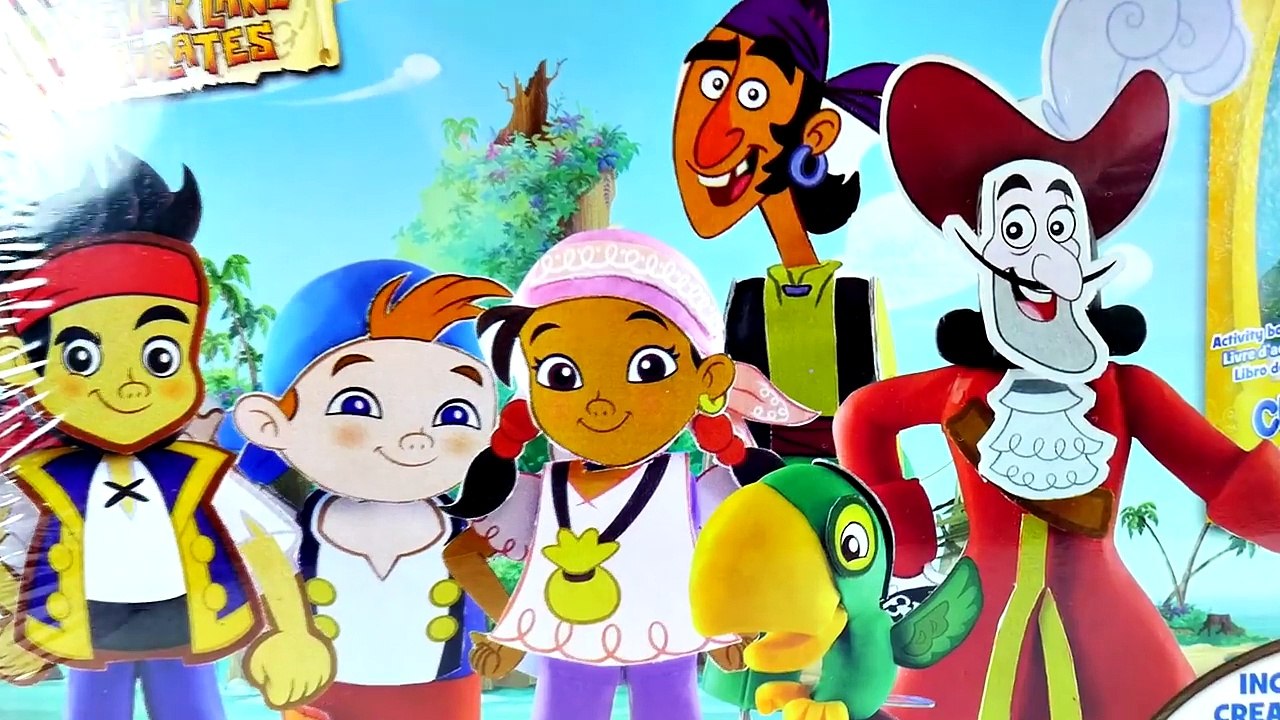 Play Doh Super Pack Clay Buddies Disney Jake and The Never Land Pirates Plastilina Piratas Juguetes