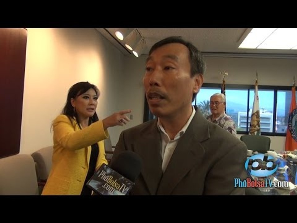Phỏng vấn anh Bình Nguyễn về chuyến thăm của ĐS Ted Osious tại quận Cam