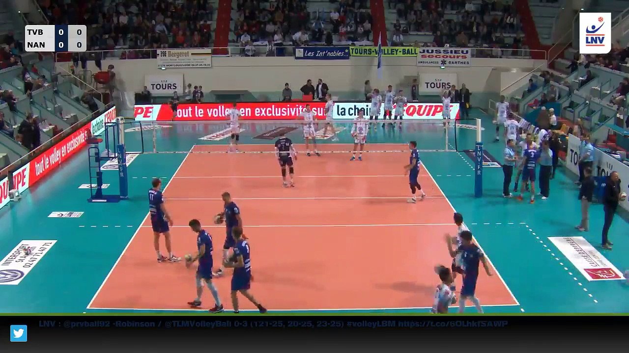 LAM : Tours/Nantes Rezé - Aller