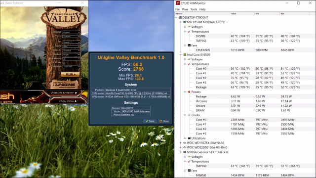 INTEL i5 6500 GTX 1060 $1000 Black & White GAMING PC Build -