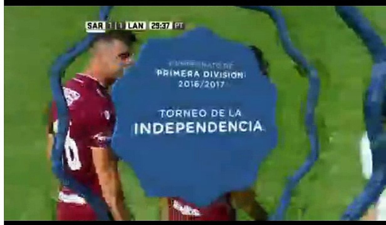 Sarmiento Junin	1-1	Lanus -  Jose Sand  Goal 05.11.2016