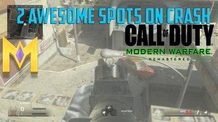 Call Of Duty: Modern Warfare Remastered - 2 AWESOME Spots On Crash - "COD MW Remastered Glitches"