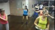 Salsa,merengue,regueton, cumbia,bachata, en la clase de rumba de Platinum Fitness.f4v